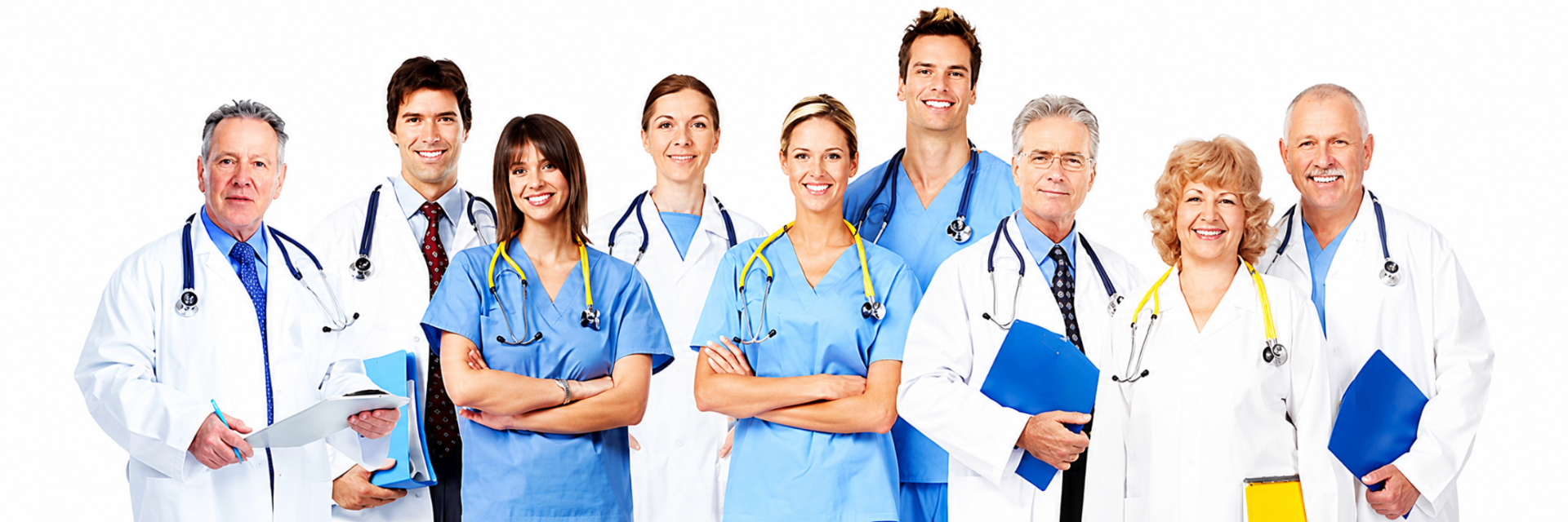 Professional healthcare team